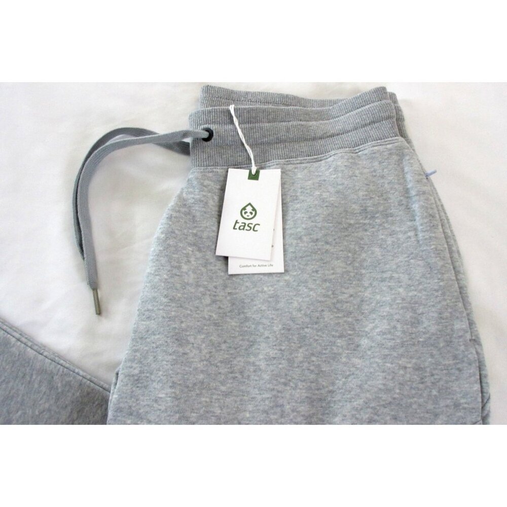 Tasc Performance Women's Legendary Fleece Cotton Jogger Pants Perfect Gray NWT - Picture 10 of 11